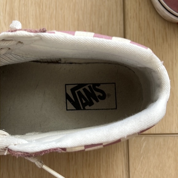 🌸RARE COLOR—Vans Sk8-Hi Pro Checkerboard Skate Shoe (Size 8.5)🌸 - Picture 7 of 9